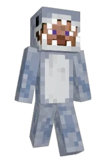 Jaws Minecraft avatar full body
