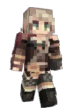 JaxBricks Minecraft avatar full body