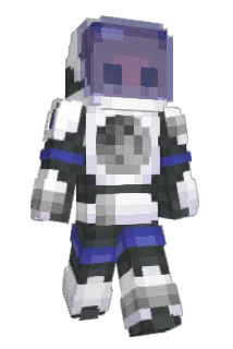 Jaxtronaut Minecraft avatar full body