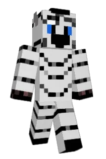 Jay_The_Zebra Minecraft avatar full body