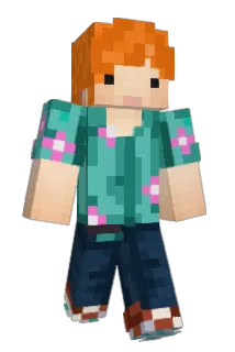 JelloHello Minecraft avatar full body