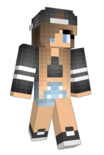 Jencaa Minecraft avatar full body
