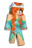 Jengered Minecraft avatar full body