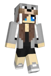 Jennyhunter Minecraft avatar full body