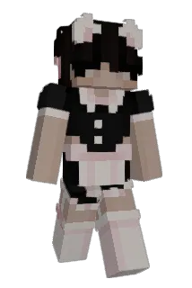 Jennyyfer Minecraft avatar full body