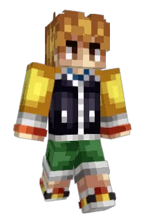 Jentex Minecraft avatar full body