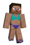 Jentileza Minecraft avatar full body