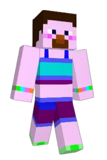 Jeongest Minecraft avatar full body