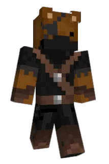 JerBeared Minecraft avatar full body