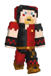Jesterado Minecraft avatar full body