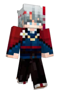 JestistFoxy Minecraft avatar full body