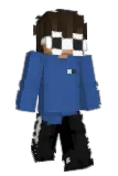 JewBlue Minecraft avatar full body