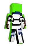 Jewream Minecraft avatar full body