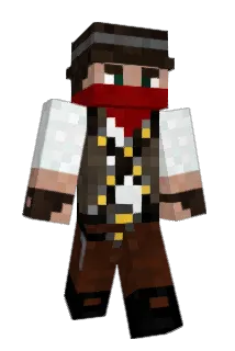 Jhinetics Minecraft avatar full body