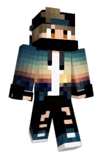 Jhoberman Minecraft avatar full body