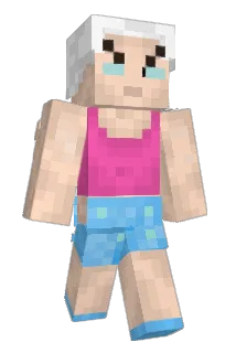 Jhommo Minecraft avatar full body