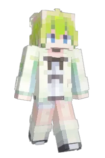 JiangHuHu Minecraft avatar full body