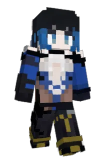 JibCha Minecraft avatar full body