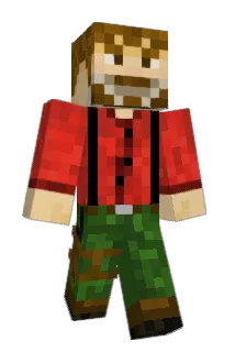 Jibboomer Minecraft avatar full body
