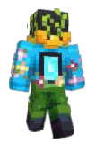 Jicama Minecraft avatar full body