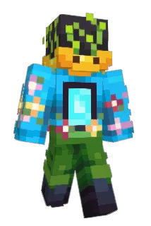 Jicama Minecraft avatar full body