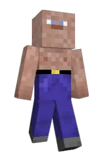 Jigglypants Minecraft avatar full body