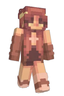 Jikitsune Minecraft avatar full body