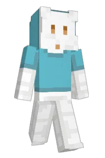 Jimoomin Minecraft avatar full body