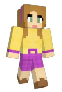 JinkiesSarah Minecraft avatar full body
