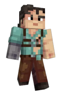 Jinxted Minecraft avatar full body