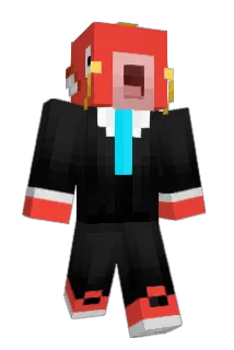 JishDaFish Minecraft avatar full body