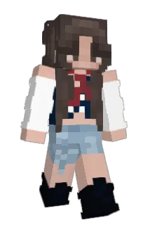 Jisoo_arin Minecraft avatar full body