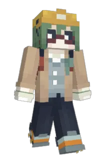 Jitsuemon Minecraft avatar full body