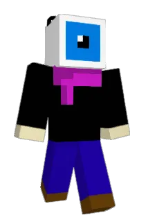 JoeGamings Minecraft avatar full body