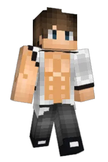 JoeGun Minecraft avatar full body