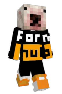 JoePanik Minecraft avatar full body