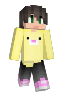 JoeyGaming Minecraft avatar full body