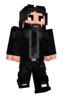 JohnWick96 Minecraft avatar full body