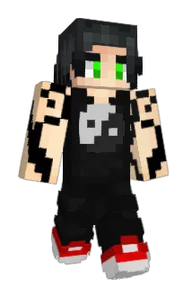 JohnnyBlackX Minecraft avatar full body