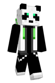 JohnnyPanda Minecraft avatar full body