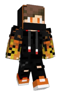 Johnpatou Minecraft avatar full body