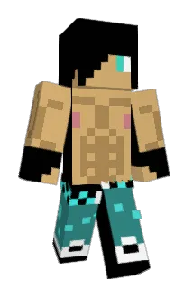 JoystickGunner Minecraft avatar full body