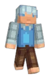 Judahblue Minecraft avatar full body