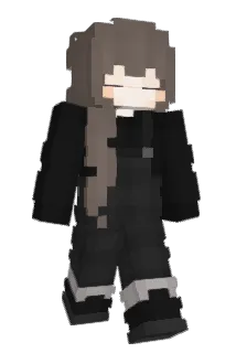 JudgmentalBadger Minecraft avatar full body