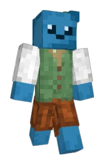 JuicyBblue Minecraft avatar full body