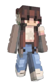 Jules204 Minecraft avatar full body