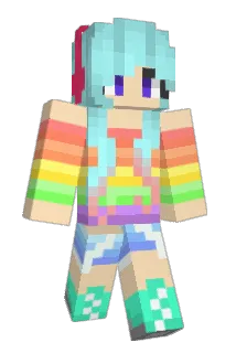 Julicakawai Minecraft avatar full body
