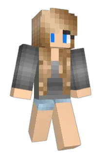 Juliedefey Minecraft avatar full body