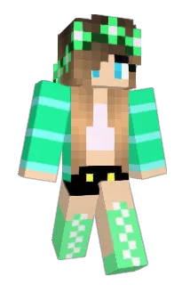 Julielovespie Minecraft avatar full body