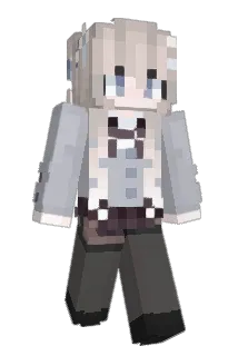 JulyPeach Minecraft avatar full body